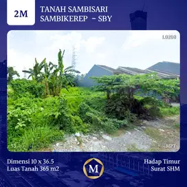 Tanah Sambisari Sambikerep dkt Lontar Pakuwon Simpang Darmo Balongsari