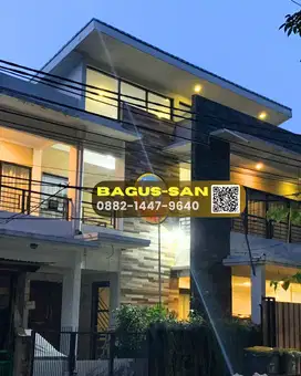 Ruang Usaha Plus Rumah Siap Huni  Pinggir Jalan Di Bukit Indah Bintaro