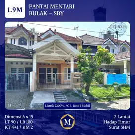 Rumah Pantai Mentari Kenjeran Row Bsr dkt Pakuwon City Mulyosari MERR