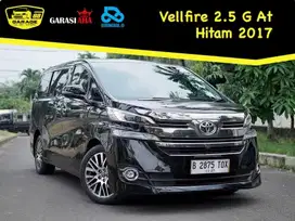Low KM | Toyota Vellfire 2.5 G At Hitam 2017