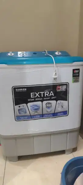 Mesin Cuci 2 Tabung Sanken