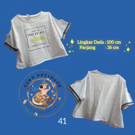 Part 1 Crop Top Preloved - Secondhand atasan