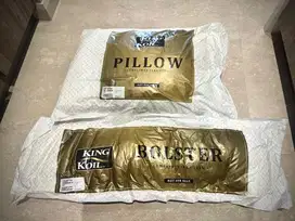 DIJUAL CEPAT BANTAL KEPALA + GULING KINGKOIL