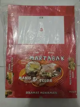 Dus Kotak Martabak Telur Martabak Manis uk 21 x 13