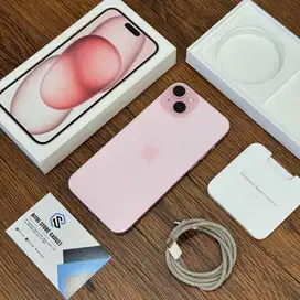 iPhone 15 plus 128 Gb ex ibox Pa/a PINK | Mulus Full Set Ori