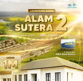 NEW LAUNCHING CLUSTER VOLA at SUTERA RASUNA 1MAN COCOK INVEST&TINGGAL