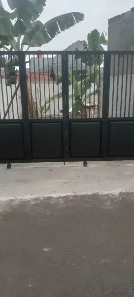 Pintu lipat plat eser