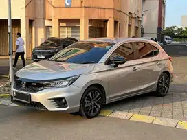 Honda City Hatchback 1.5 RS AT 2021 Silver KM 40rb Record Dp 6Jt