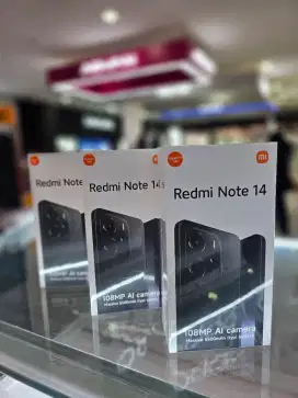 REDMI NOTE 14 ( GARANSI RESMI TAM 15 BULAN) NEW
