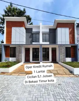 Oper Kredit Rumah Di Bekasi Timur Deket Stasiun LRT