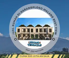 Rumah modern murah di dekat kota batu