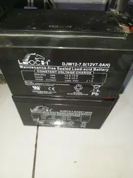 Dijual aki kering DJW12-7.0( 12v7.0AH)