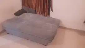 Sofaa bed abu masih baru