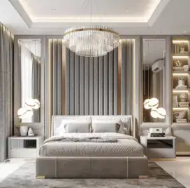 Bedroom modern jasa interior arsitek