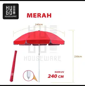 Payung jualan plus tripod