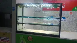 Dijual Etalase Prasmanan / Warteg Ukuran 132 cm x 90 cm 3 Tingkat