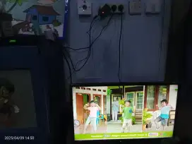 TV Sharp Aquos 24 inch + stb + antena