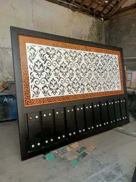 Pagar plat lassercating