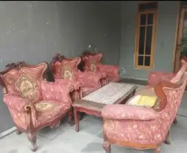 Sofa Kayu Jati Tua