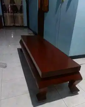 Meja ramu full  jati