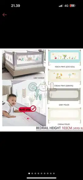 DIJUAL BED RAIL PEMBATAS PENGAMAN KASUR BAYI