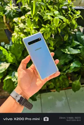 Samsung S10 5G 256gb Ex inter sinyal aman Unit+charger