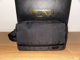 TUMI Medium Kit Pouch (Grey Black)