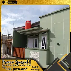 RUMAH MURAH 2 KAMAR SIAP HUNI AKSES STRATEGIS 10 MENIT DARI STASIUN