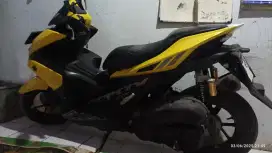 Yamaha Aerox pjk hidup tgn pertma