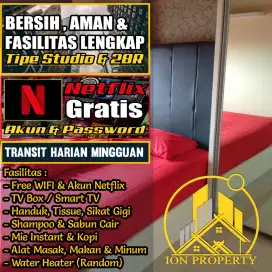 ION PROPERTY SEWA TRANSIT HARIAN APARTEMEN GREEN PRAMUKA GRAND PRAMUKA