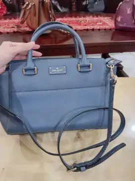 Termurah Tas Kate Spade Punya Butik warna Biru Denim cantik!