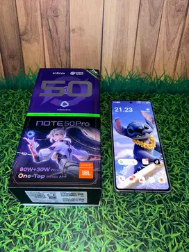 Infinix note 50 pro fullset sama notanya