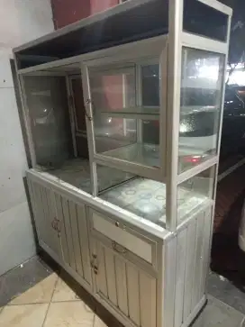 Etalase/Grobak Aluminium (Bekas)