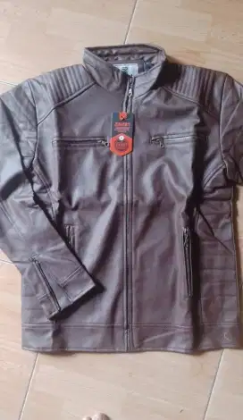 Jaket semi kulit
