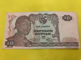 Uang Kuno Sepuluh Rupiah thn 1968