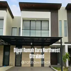 Dijual Rumah Baru View Danau Northwest Citraland Utara