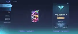 Jual akun mobile legends