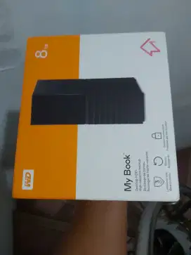 Wd mybook 8TB belum pernah pakai