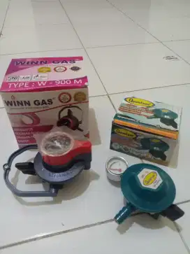 Regulator Win Gas W900 & Kepala Gas Quantum Qrl-03