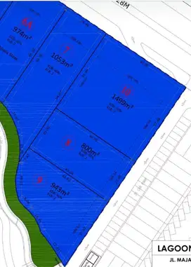dijual kavling Komersial Lippo Cikarang the Lagoon Lippo Cikarang