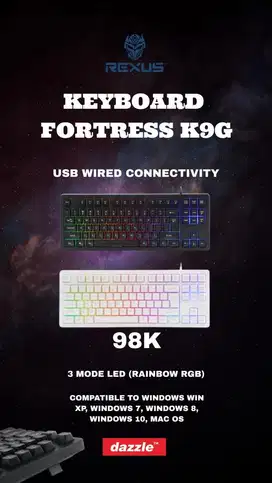 Keyboard gaming rexus K9G