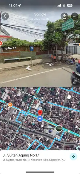 Dijual Tanah Komersial Sultan Agung Kepanjen – Jalan Besar DekatMasjid