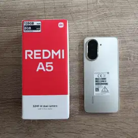 Redmi A5 ram 4 + 4 extended ram, memori 128gb garansi resmi