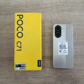 POCO C71 ram 4 + 4 extended ram, memori 128gb garansi resmi