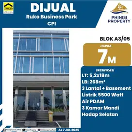 DIJUAL Ruko Business Park Citraland City CPI