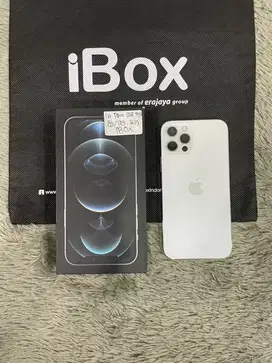 IPhone 12 Pro 128GB iBox Silver mulus Fullset Ori BH 89% 3Utool 98