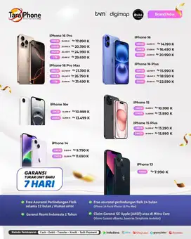 PROMO IPHONE GARANSI IBOX