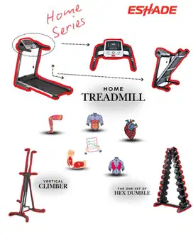 Treadmill fokus ke olahraga jalan garansi dan free ongkir sby sda