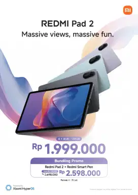 Redmi Pad 2 4/128GB