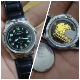 Jam West End Watch Military Vintage Swiss Original Omega Longines